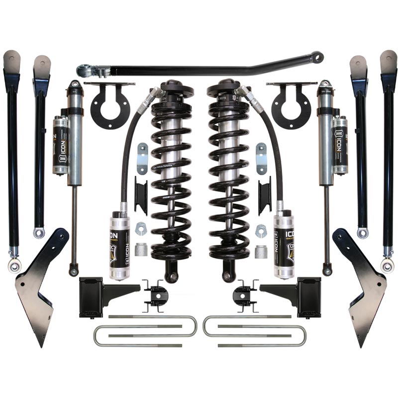 ICON K63124 4-5.5" Stage 4 Coilover Conversion System