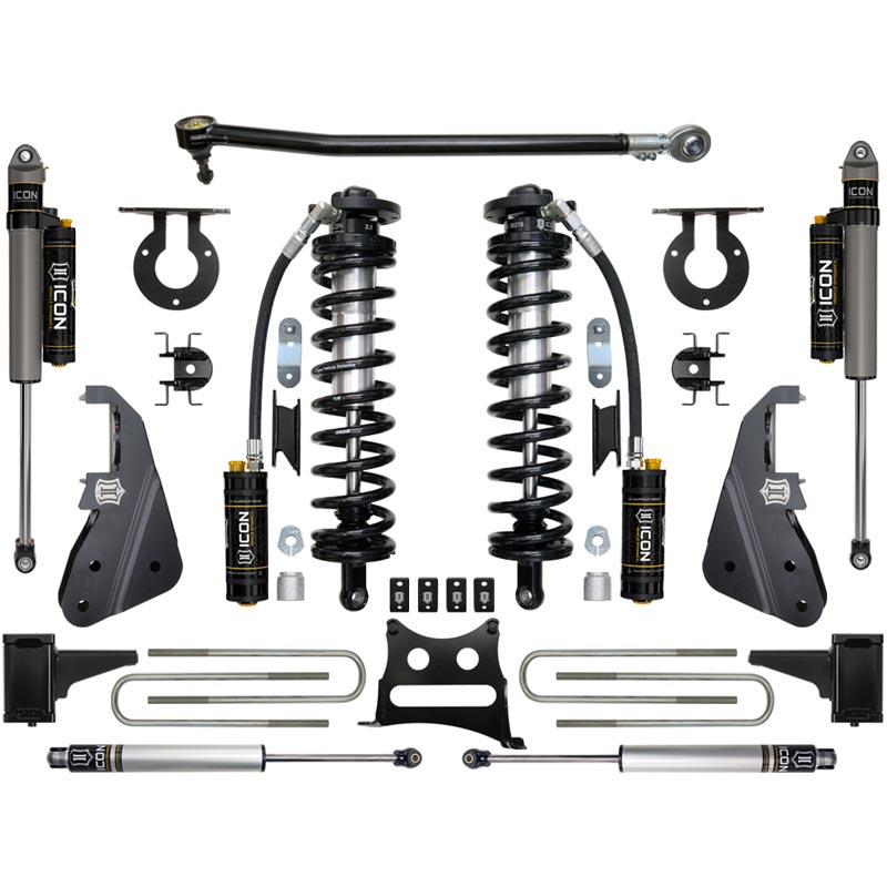 ICON K63154 4-5.5" Stage 4 Coilover Conversion System