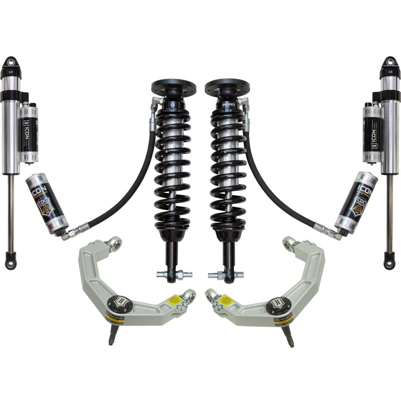 ICON K93085 2-2.63" Stage 5 Suspension System With Billet UCA