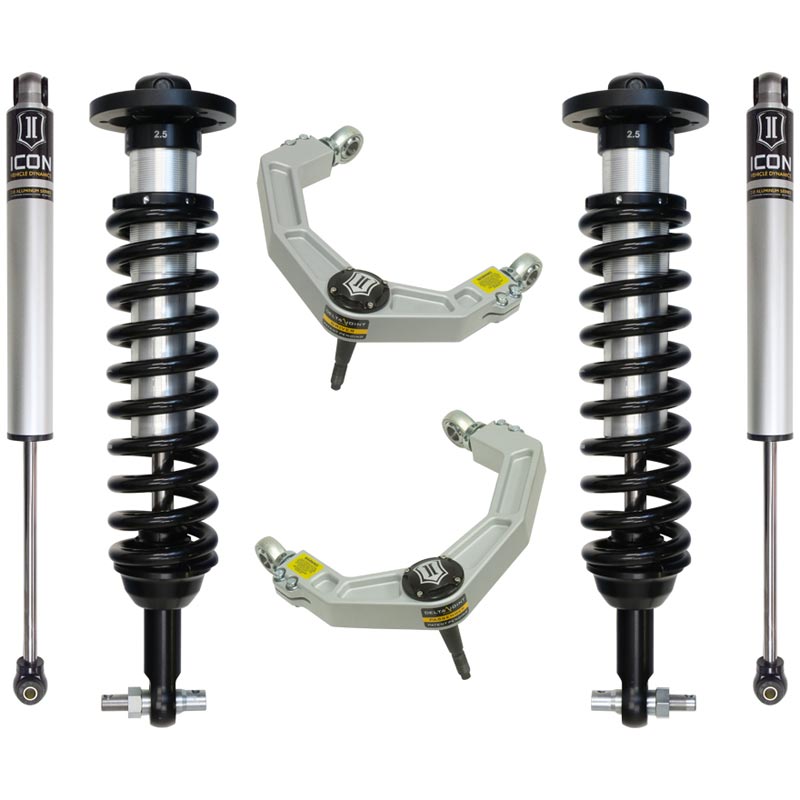 ICON K93092 0-3" Stage 2 Suspension System With Billet UCA
