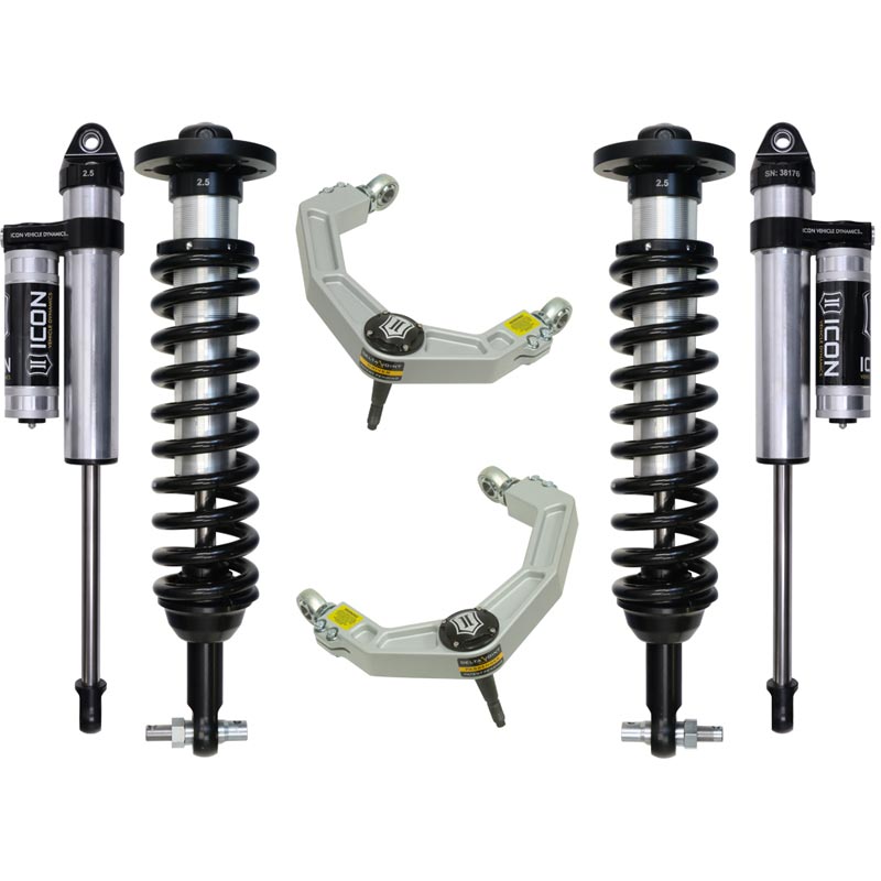 ICON K93093 0-3" Stage 3 Suspension System With Billet UCA