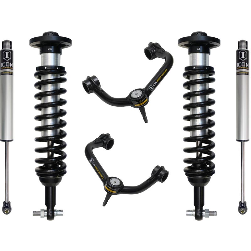 ICON K93112T 0-2.75" Stage 2 Suspension System With Tubular UCA