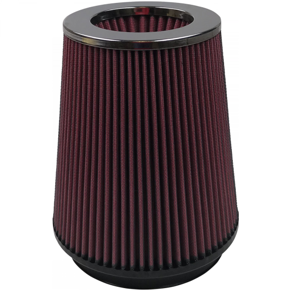 S&B Filters KF-1001 Air Filter For Intake Kits 75-2514-4 Oiled Cotton Cleanable Red
