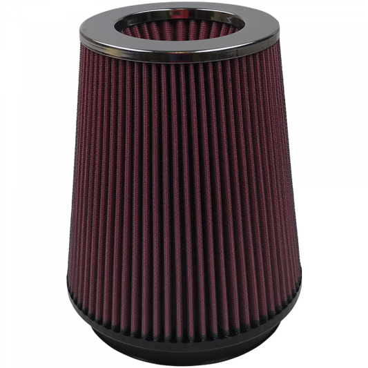 S&B Filters KF-1001 Air Filter For Intake Kits 75-2514-4 Oiled Cotton Cleanable Red