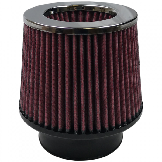 S&B Filters KF-1017 Air Filter For Intake Kits 75-1534,75-1533 Oiled Cotton Cleanable Red