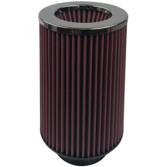 S&B Filters KF-1024 Air Filter For Intake Kits 75-2556-1 Oiled Cotton Cleanable Red