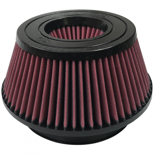 S&B Filters KF-1032 Air Filter For Intake Kits 75-5033,75-5015 Oiled Cotton Cleanable Red
