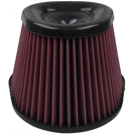 S&B Filters KF-1037 Air Filter For Intake Kits 75-5068 Oiled Cotton Cleanable Red