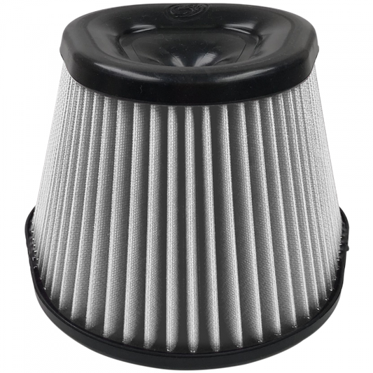 S&B Filters KF-1037D Air Filter For Intake Kits 75-5068 Dry Extendable White