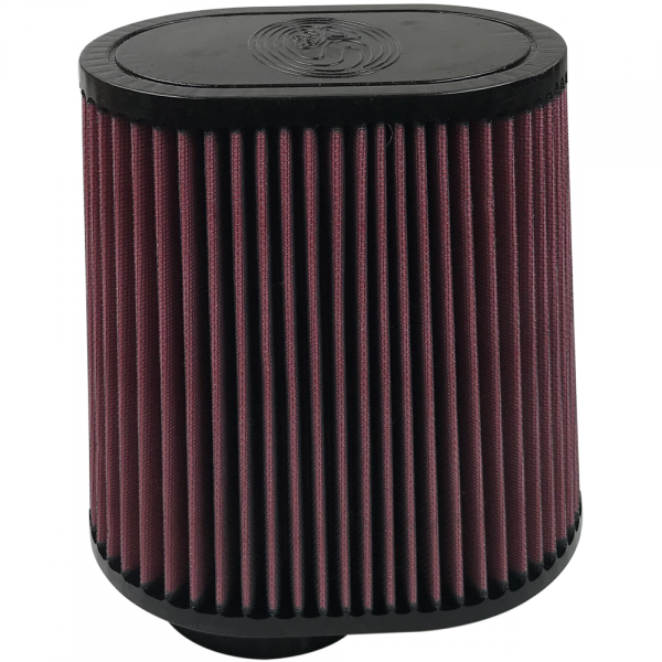 S&B Filters KF-1042 Air Filter For Intake Kits 75-5028 Oiled Cotton Cleanable Red