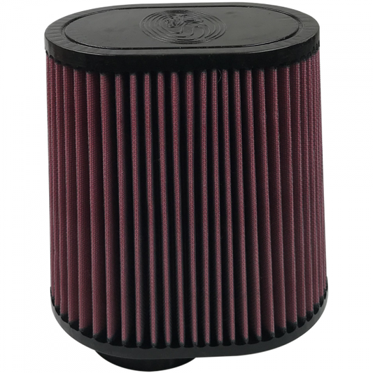 S&B Filters KF-1042 Air Filter For Intake Kits 75-5028 Oiled Cotton Cleanable Red