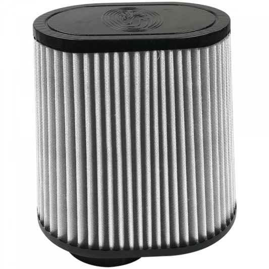 S&B Filters KF-1042D Air Filter For Intake Kits 75-5028 Dry Extendable White