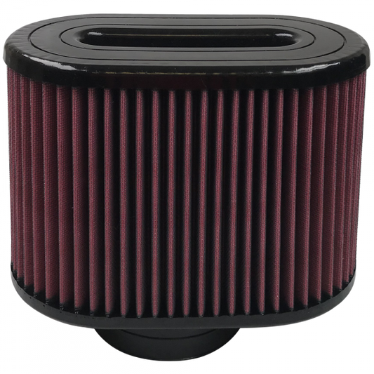 S&B Filters KF-1049 Air Filter For Intake Kits 75-5016,75-5023 Oiled Cotton Cleanable Red