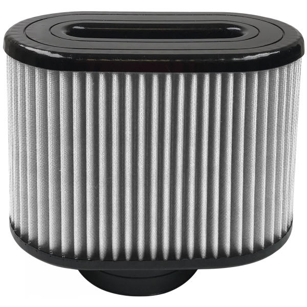 S&B Filters KF-1049D Air Filter For Intake Kits 75-5016,75-5023 Dry Extendable White