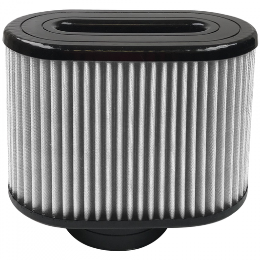 S&B Filters KF-1049D Air Filter For Intake Kits 75-5016,75-5023 Dry Extendable White