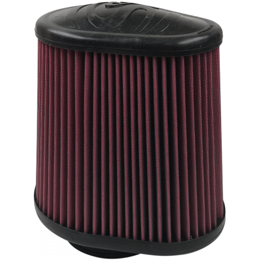 S&B Filters KF-1050 Air Filter For Intake Kits 75-5104,75-5053 Oiled Cotton Cleanable Red