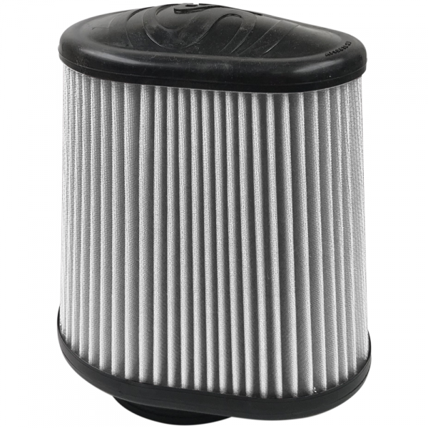 S&B Filters KF-1050D Air Filter For Intake Kits 75-5104,75-5053 Dry Extendable White