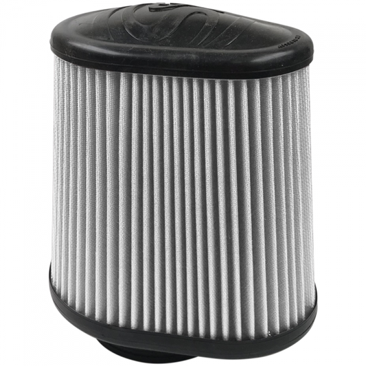 S&B Filters KF-1050D Air Filter For Intake Kits 75-5104,75-5053 Dry Extendable White