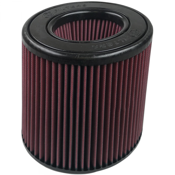 S&B Filters KF-1052 Air Filter For Intake Kits 75-5065,75-5058 Oiled Cotton Cleanable Red