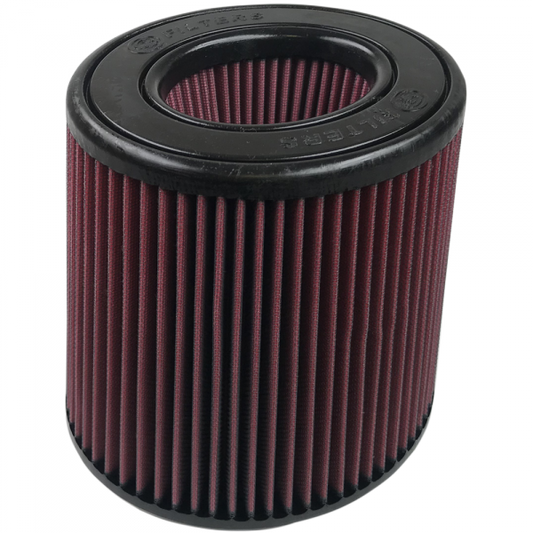 S&B Filters KF-1052 Air Filter For Intake Kits 75-5065,75-5058 Oiled Cotton Cleanable Red