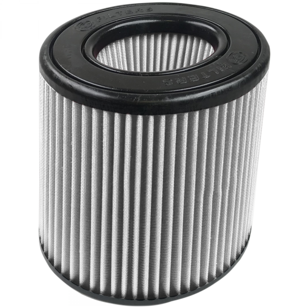 S&B Filters KF-1052D Air Filter For Intake Kits 75-5065,75-5058 Dry Extendable White