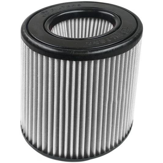 S&B Filters KF-1052D Air Filter For Intake Kits 75-5065,75-5058 Dry Extendable White