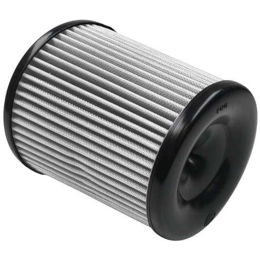 S&B Filters KF-1057D Air Filter For Intake Kits 75-5060, 75-5084 Dry Extendable White