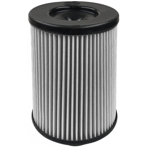 S&B Filters KF-1060D Air Filter For Intake Kits 75-5116,75-5069 Dry Extendable White