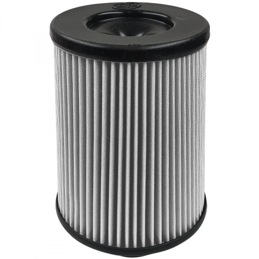 S&B Filters KF-1060D Air Filter For Intake Kits 75-5116,75-5069 Dry Extendable White