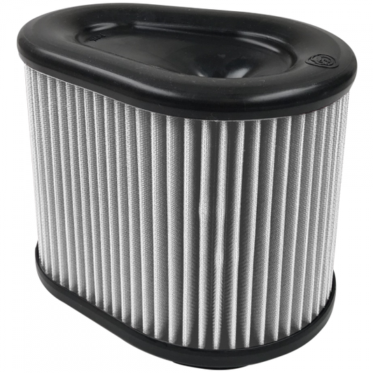 S&B Filters KF-1061D Air Filter For Intake Kits 75-5074 Dry Extendable White