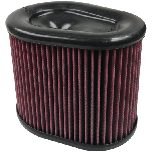 S&B Filters KF-1062 Air Filter For Intake Kits 75-5075-1 Oiled Cotton Cleanable Red