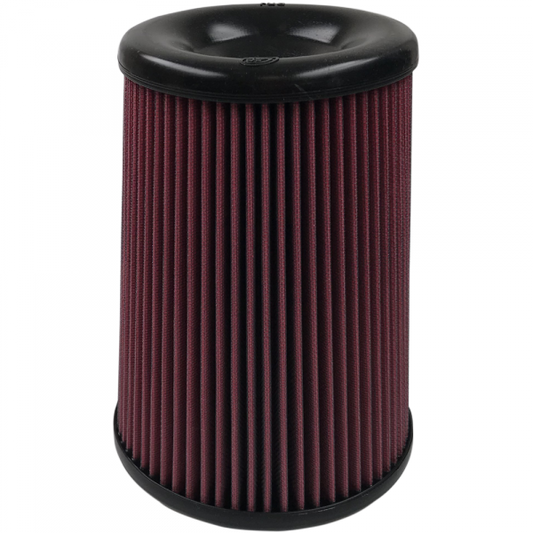 S&B Filters KF-1063 Air Filter For Intake Kits 75-5085,75-5082,75-5103 Oiled Cotton Cleanable Red