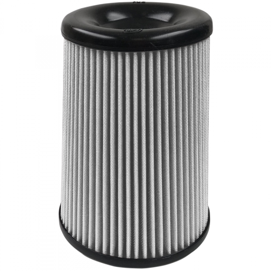 S&B Filters KF-1063D Air Filter For Intake Kits 75-5085,75-5082,75-5103 Dry Extendable White