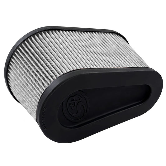 S&B Filters KF-1076D Air Filter For Intake Kits 75-5136 / 75-5136D Dry Extendable White