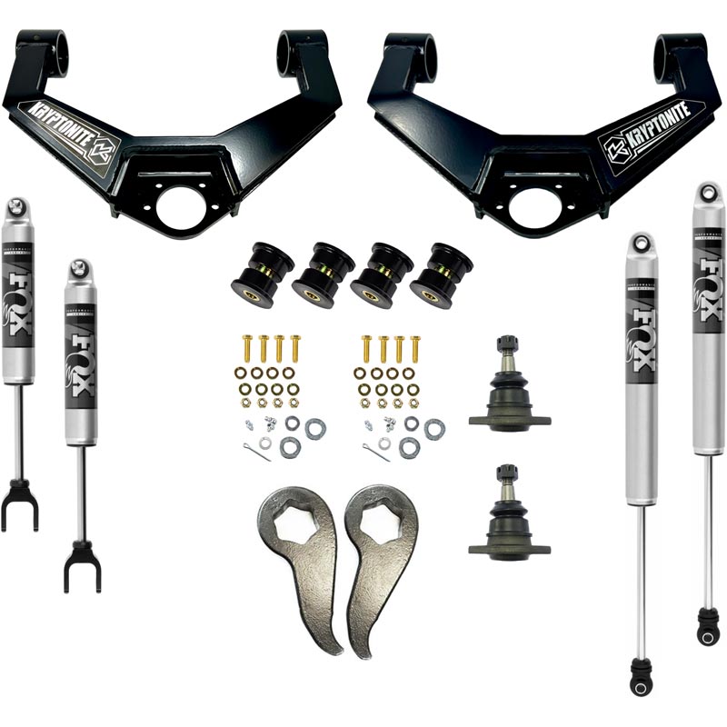 Kryptonite KR11STAGE3FOX Stage 3 Leveling Kit With Fox Shocks