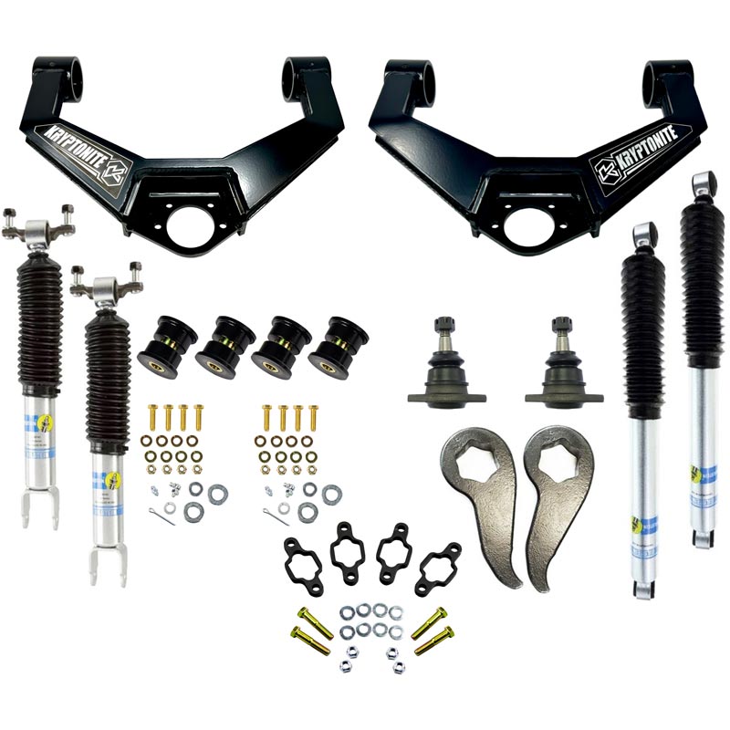 Kryptonite KR20STAGE3BIL Stage 3 Leveling Kit With Bilstein Shocks