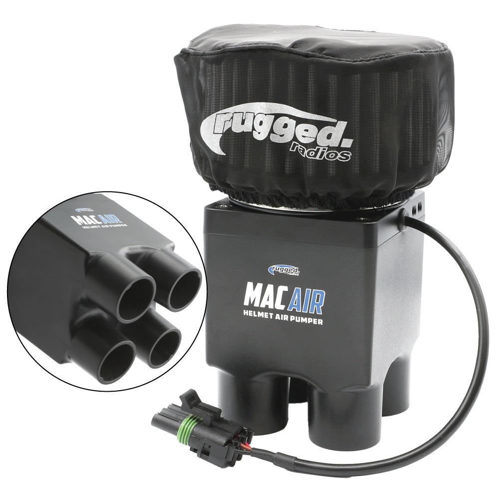 Rugged Radios MAC-4P MAC Air 4-Person Helmet Air Pumper (Pumper Only)