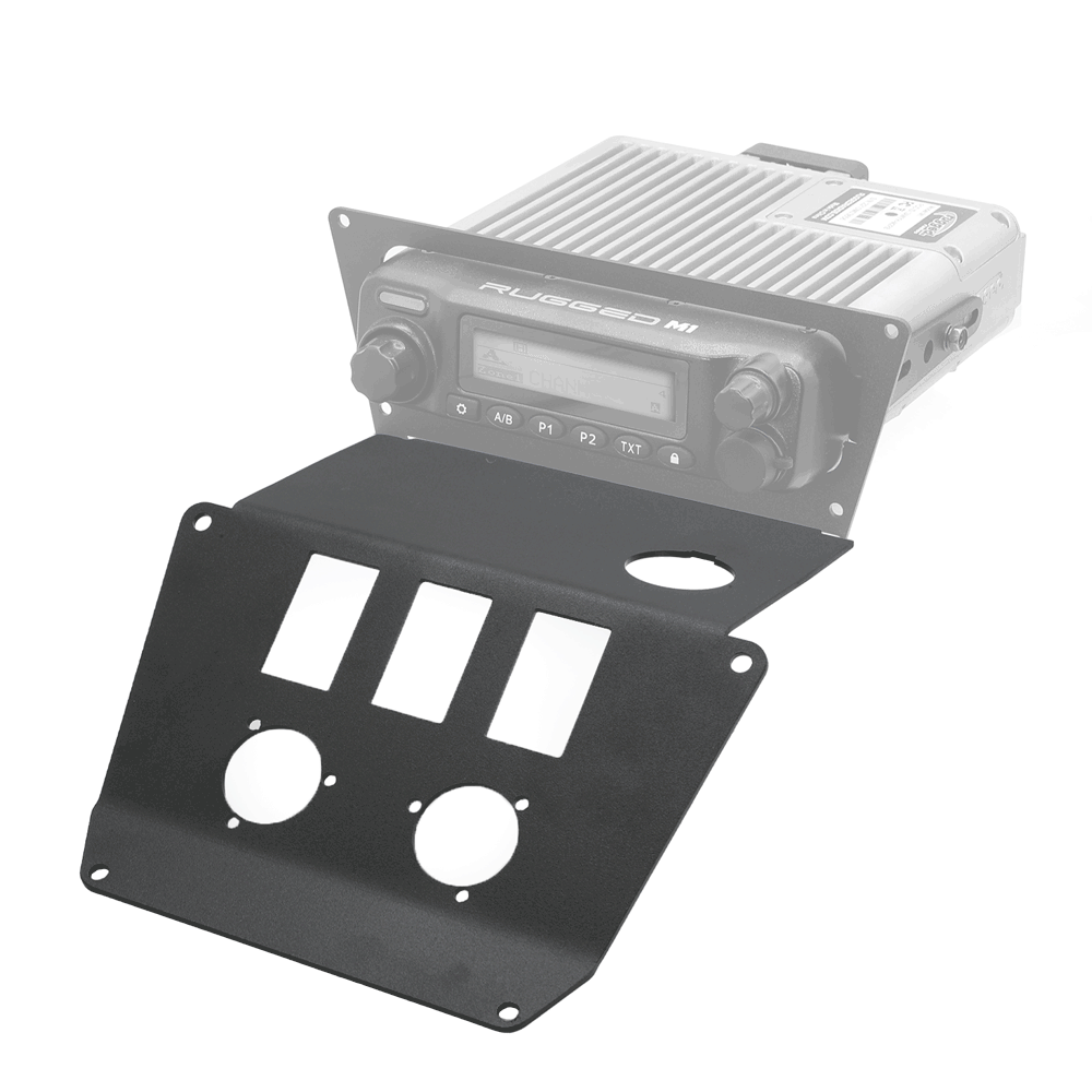 Rugged Radios MT-PRO25-SP8 Lower Accessory Panel for 2025 Polaris RZR Pro XP Pro R and Pro S Radio Mount - Switch Pros 8