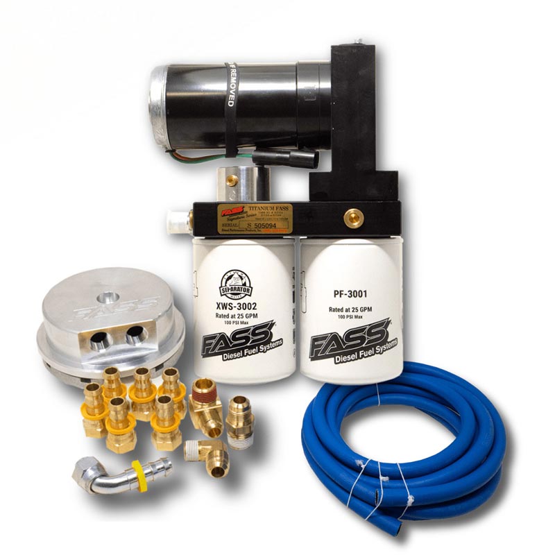 FASS NDTSD07250G No-Drop Kit Titanium Series 250GPH Fuel System & Sump