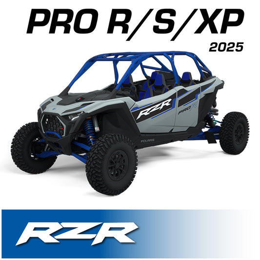 Rugged Radios PRO25-696-RS-M1-HK 2025 Polaris RZR Pro XP Pro R and Pro S - Complete Communication Kit with Bluetooth Intercom and 2-Way Radio - 696 PLUS Remote Head / M1 VHF Business Band