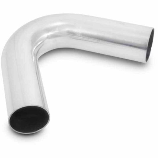 Vibrant 2827 3" Polished Aluminum 120 Degree U-Bend