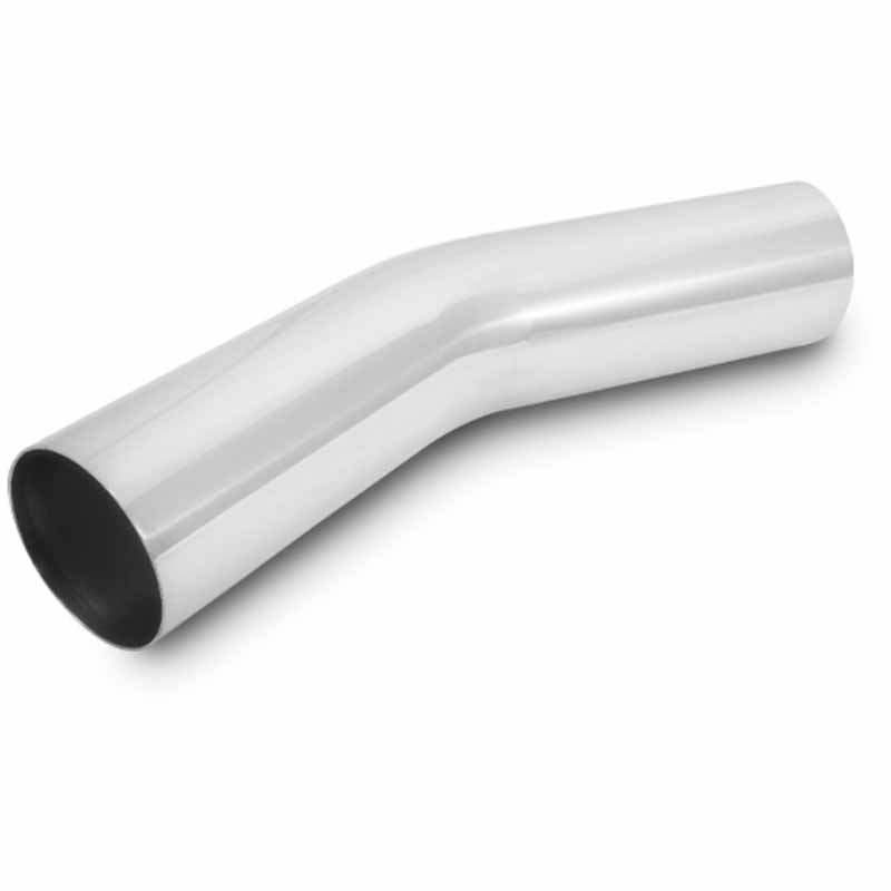 Vibrant 2813 4" Polished Aluminum 30 Degree Bend