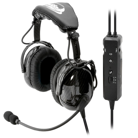 Rugged Radios RA980-BT-ANR Rugged Air RA980 Bluetooth Cell Phone ANR General Aviation Pilot Headset
