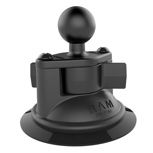 Rugged Radios RAM-B-224-1U RAM Twist-Lock Suction Cup Base with Ball