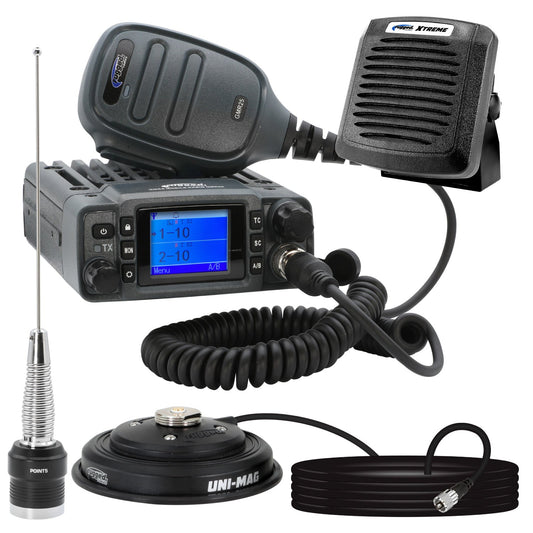 Rugged Radios RK-GMR25-SPK Radio Kit Plus - GMR25 Waterproof GMRS Mobile Radio Kit with External Speaker