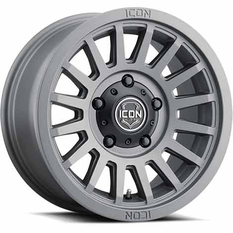 ICON Alloys Recon SLX Charcoal 5x5" Wheel - 3617857345CH