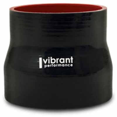 Vibrant 2776 3.5"-4" Silicone Reducing Coupler (Black)