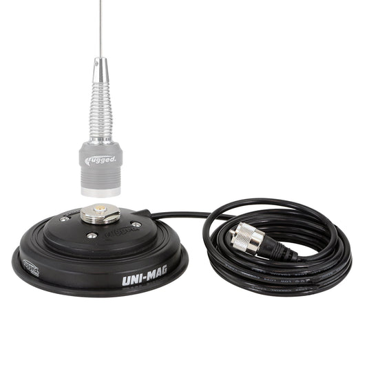 Rugged Radios UNI-MAG UNI-MAG Universal NMO or Magnetic Antenna Mount