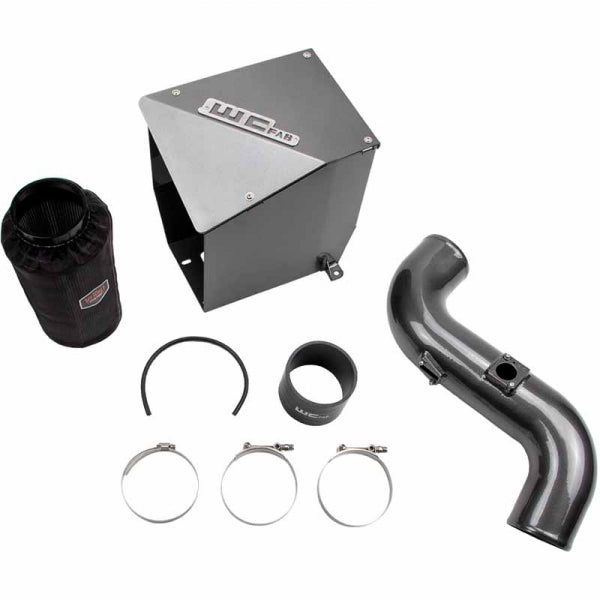 Wehrli Custom Fab WCF100194-IP 4" Intake Kit W/Air Box Illusion Purple