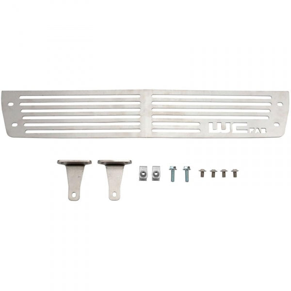 Wehrli Custom Fab WCF100291-RAW Bumper Grille - Raw Stainless